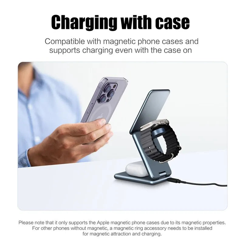 MagChargePRO™ | 3 In 1 Magnetic Wireless PRO - EasyMenCare