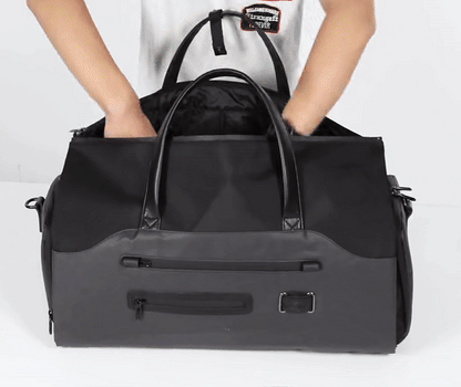 The Gentleman™ - Multifunction Men Travel Bag - ZWART